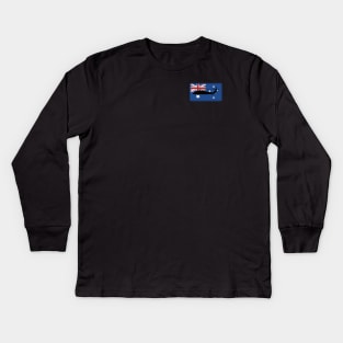 Australian UH-60 Black Hawk Patch (Small logo) Kids Long Sleeve T-Shirt